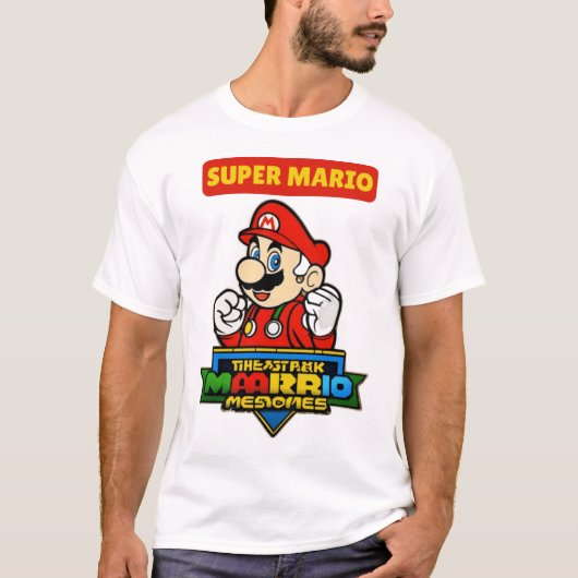 マリオすごいティー Tシャツ (正面)