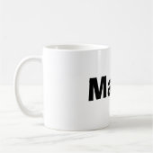 マリオのマグ コーヒーマグカップ (左)