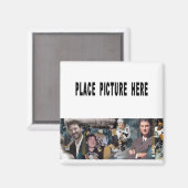 マリオのモザイク磁石と個々の写真 マグネット (正面/裏面)