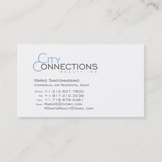 マリオの名刺 名刺 (正面)