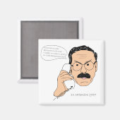 マリオの電話のジョーク マグネット (正面/裏面)