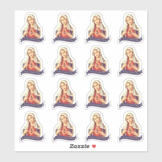 マリオカソリックのビニール切り抜きでイエスへ シール (シート)