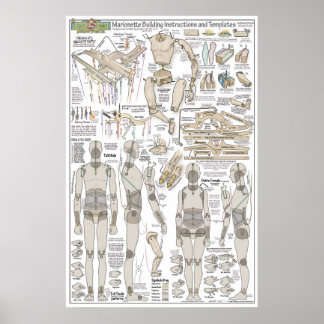 マリオネット建物プラン ポスター