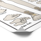 マリオネット建物プラン ポスター (角)