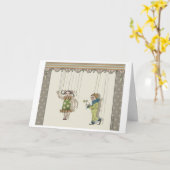 マリオネット – あなたへ カード (黄色い花)