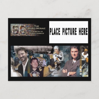 マリオモザイクはがき（写真付き） ポストカード