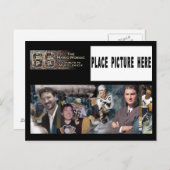 マリオモザイクはがき（写真付き） ポストカード (正面/裏面)