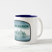 マリオンレイクサウスカロライナ鹿 ツートーンマグカップ (正面右)