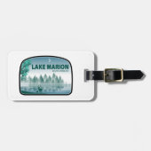 マリオンレイクサウスカロライナ鹿 ラゲッジタグ (正面横)