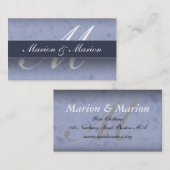 マリオン及びマリオンの青い名刺 名刺 (正面/裏面)
