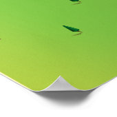 マリオン湖サウスカロライナの地図 ポスター (角)