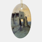 マリオン・カバフ・ウォーチェルによるワルピの夕べ セラミックオーナメント (右)