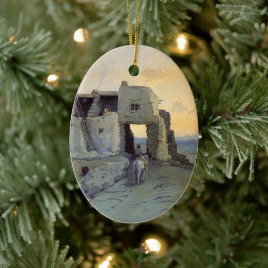 マリオン・カバフ・ウォーチェルによるワルピの夕べ セラミックオーナメント (ツリー)