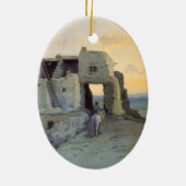 マリオン・カバフ・ウォーチェルによるワルピの夕べ セラミックオーナメント (裏面)