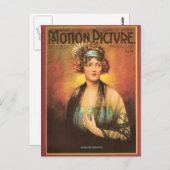マリオン・デイヴィス 1919年ヴィンテージ肖像画 ポストカード (正面/裏面)