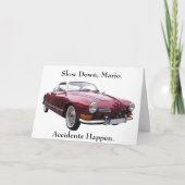 マリオ事故が起きるのが遅くなる カード (正面)