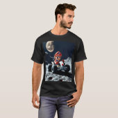 マリオ・カートオンザムーンTシャツ Tシャツ (正面フル)