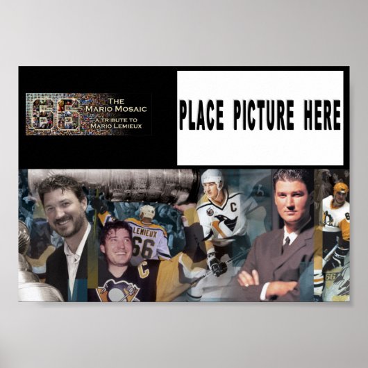 マリオ・モザイク・ポスター(個人撮影あり) ポスター (正面)