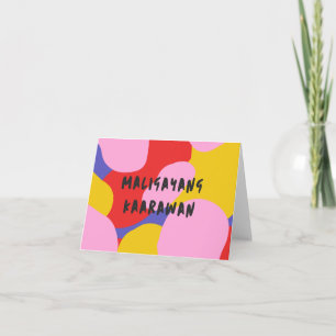 マリガヤン・カラワン、タガログ語、フィリピンの誕生日 カード