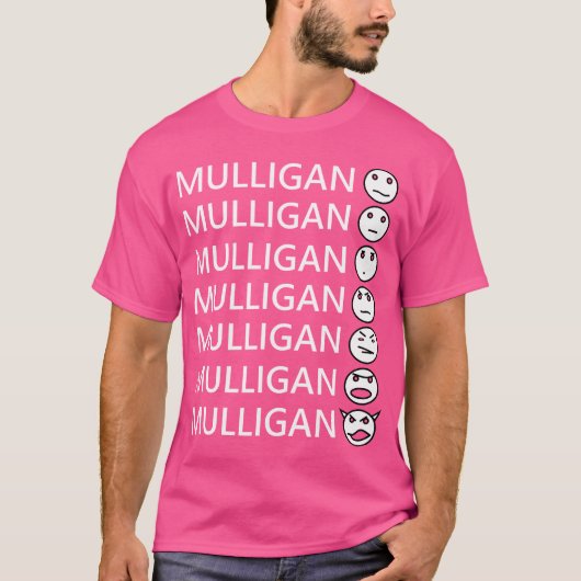 マリガンの魔法の七つの顔 Tシャツ (正面)