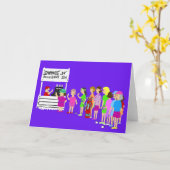 マリガンレディースゴルフカートゥーンカード カード (黄色い花)