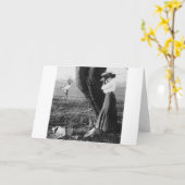 マリガン1906年を取って下さい カード (黄色い花)