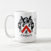 マリガン、起源、意味および頂上 コーヒーマグカップ (左)