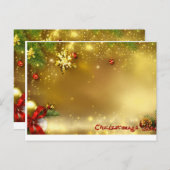 マリクリスマスカード ポストカード (正面/裏面)