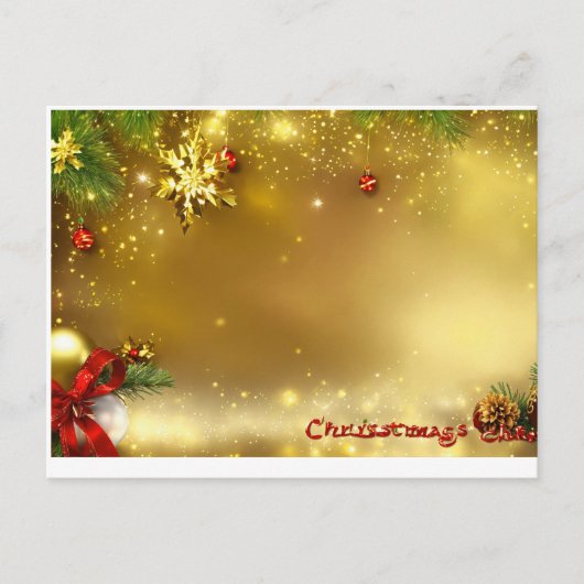 マリクリスマスカード ポストカード (正面)