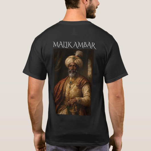 マリク・アンバー Tシャツ (裏面)