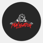 マリゲーターベルギーマリノワフンド ラウンドシール (正面)