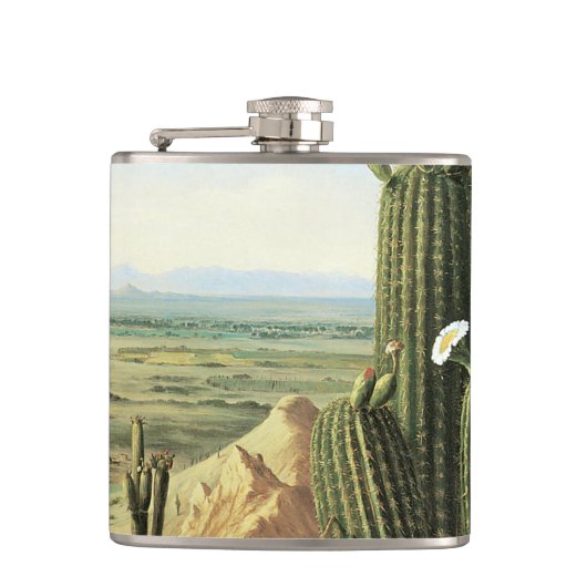 マリコパマウンテンからビューザリバーギラ フラスク (正面)