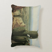 マリコパマウンテンニアリオギラバイプラットから眺める アクセントクッション (裏面(縦))