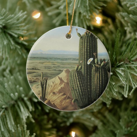 マリコパマウンテンニアリオギラバイプラットから眺める セラミックオーナメント (ツリー)