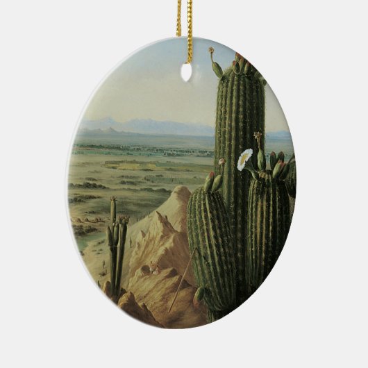 マリコパマウンテンニアリオギラバイプラットから眺める セラミックオーナメント (右)