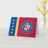 マリコパ州旗（アリゾナ） カード (黄色い花)