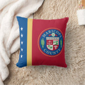 マリコパ州旗(アリゾナ) クッション (ブランケット)