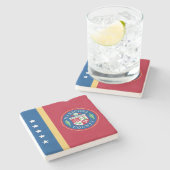 マリコパ州旗（アリゾナ） ストーンコースター (横)