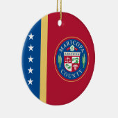 マリコパ州旗（アリゾナ） セラミックオーナメント (右)