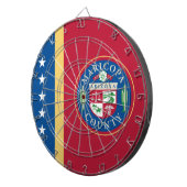 マリコパ州旗（アリゾナ） ダーツボード (正面右)