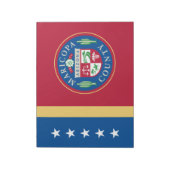 マリコパ州旗(アリゾナ) ノートパッド (回転)