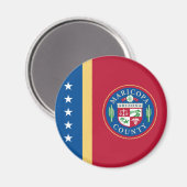 マリコパ州旗(アリゾナ) マグネット (正面/裏面)