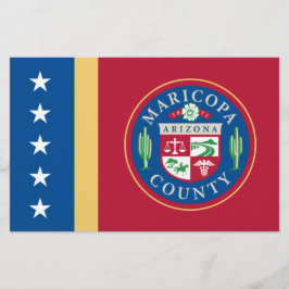 マリコパ州旗（アリゾナ） 便箋