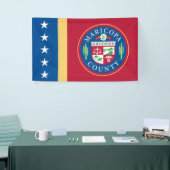 マリコパ州旗（アリゾナ） 横断幕 (トレードショー)