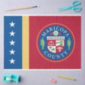 マリコパ州旗（アリゾナ） 薄葉紙 (クラフト)