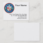 マリコパ郡シール 名刺 (正面/裏面)