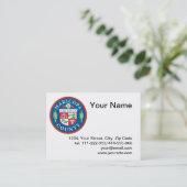 マリコパ郡シール 名刺 (スタンド正面)