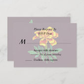 マリゴフランスのルド 出欠カード (正面/裏面)