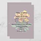 マリゴフランスのルド 招待状 (正面/裏面)