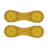 マリゴールズイエロー&レッドヴィンテージ万華鏡のように千変万化するパターン 野球ボール (パネル)